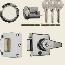 Chrome double locking yale night latch